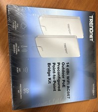 TRENDnet  TEW-840APBO2K 14 dBi WiFi AC867 Outdoor PoE Point-to-Point Bridge Kit picture