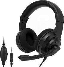 Audifonos Gamer con Microfono Para PC Conector 3.5 mm Auriculares con Cable NEW picture