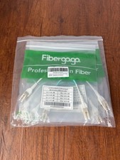 Fibergaga OM3 LC-LC Duplex Fiber Optic Patch Cable 0.2M LSZH 5-Pack picture