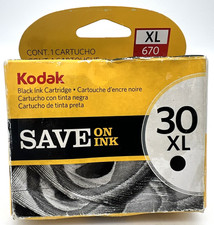 Kodak 30 XL Black Ink Cartridge All-in-One Printer Cartridge (670 Sheets) OEM picture