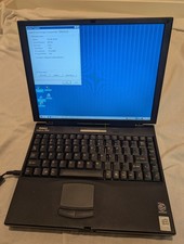 Dell Inspiron 3000 M233XT Pentium MMX 233 Vintage Laptop Tested Working picture