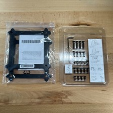 HP 100x100mm VESA Monitor Mount 7mm Thick Plastic Adapter Spacer w/3sizes Screws picture