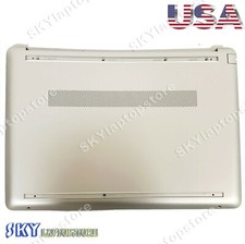 NEW HP 15-DW 15s-DU 15s-DY Silver Bottom Case Base Enclosure L52007-001 US picture