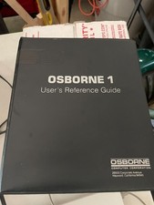 Rare 1981 Osborne 1 Computer User Reference Guide In Original Binder picture