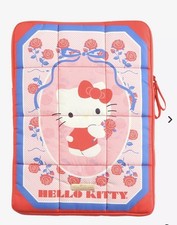 New Sonix Hello Kitty Retro Roses Puffy Laptop Sleeve picture