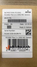 Duty-free 1PCS NEW Broadcom BCM957508-P2100G network card FedEx or DHL picture