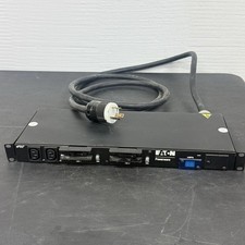 Eaton Powerware T982F3-F-SL-109 1U 240V 24A 30A ePDU Rack Power Distribution picture