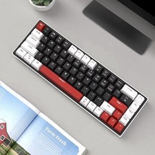 MageGee 60% Mechanical Gaming Keyboard, 68 Keys Compact Blue LED Backlit Gami... picture