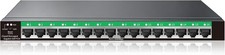 Durable 16-Port Metal Managed Switch - Fanless Design for Efficient Networking picture
