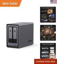 2-Bay, Ideal for Advanced Home Users, Remote Workers | Intel N100 Quad-Core C... picture