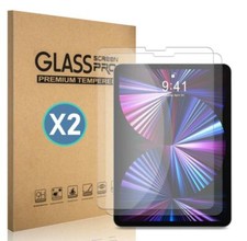 2-Pack For iPad Air 4 (2020) 10.9''/4th Gen HD Tempered Glass Screen Protector picture