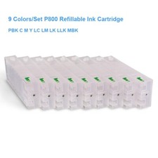 9colors/set Empty Ink Cartridge For SC-P800 Printer 160ML/PC T8501-T8509 picture