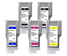 5 Pack PFI320 & PFI321 M Ink Cartridge for Canon ipf TM-350 TM-355 picture