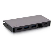 NEW C2G54457 USB-C Travel Dock with HDMI 2X USB-A Ethernet USB-C Power Delivery picture
