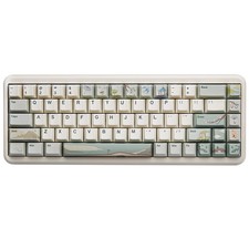 YUNZII Spring Tea 145-Key Dye-Sub PBT Custom Mechanical Keyboard Keycaps picture
