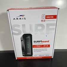 New sealed, never opened ARRIS SURFboard SB6190 DOCSIS 3.0 Cable Modem. picture