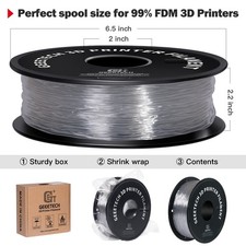 GEEETECH 1KG 1.75mm TPU Filament Flexible material for 3D Printers picture