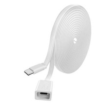 Long Flat Windproof USB C Extension Cable, Type C Male to Female, 20 FT picture