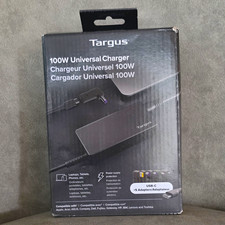 Targus 100W Universal USB-C Charger APA139 For Apple Dell HP Acer ASUS picture