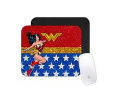 Wonder Woman Mouse Pad | Superhero Desk Mat Gift for Powerful Office Vibes picture