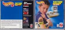 Vintage Hot Wheels Tattoo Designer CD-ROM (PC, 1999) *COMPLETE* picture