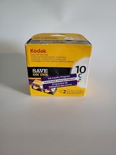 Kodak 10C Ink Cartridge - 2 Pack 1829993 Genuine Authentic Color Factory Sealed picture