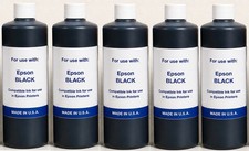 GALLON OF COMPATIBLE PREMIUM QUALITY EPSON BLACK DYE INK (5 LITERS) picture
