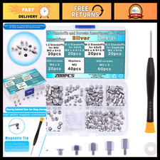 200Pcs M.2 SSD Mounting Screws & Standoffs Set for Laptop Motherboards + Screwdr picture