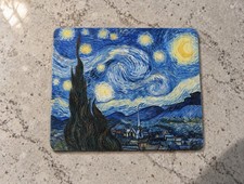 Van Gogh Starry Night Mouse Pad 8.5