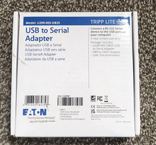 Tripp Lite 5ft USB to RS232 Serial Adapter Cable DB9 DB25 M/M U209-005-DB25 New picture
