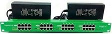 16 Port Gigabit 802.3at On-Demand PoE Injector with 56V240W Power Supply picture