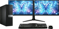 Dell OptiPlex 5040 SFF Intel i7-6700 32GB RAM 1TB SSD WIFI Win11 2 in 1 Monitor picture