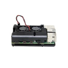 AAAwave ODS675 Aluminum Alloy Case with Dual Fan For Raspberry Pi 4 B picture