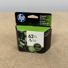 HP 62XL C2P07AN Tri-Color Ink Cartridge Exp 2020 Sealed New picture