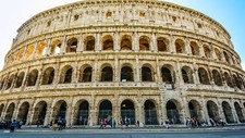 Landscape architecture tourist colosseum rome ancient Custom Gaming Mat Desk picture