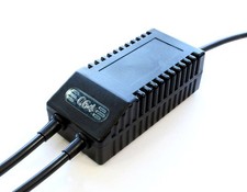 C64 FDD Dual PSU Modern Black US - C64 + FDD 1541 Replacement Parts picture