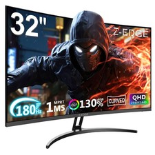 Z-Edge 32-inch Curved Gaming Monitor 16:9 1920x1080 180Hz 1ms Frameless LED Gami picture