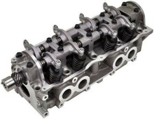 F2 MAZDA *COMPLETE CYLINDER HEAD with all SUPPORTING PARTS 2.0L 2.2L YALE HYSTER picture