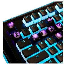 League of Legends Custom Keycaps (Champion Lissandra) - Laser Engraved with Each picture