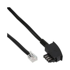 InLine Adapter Cable TAE-N,TAE-N to RJ11 (6P4C) 15m 15m Rj-12 18816 picture