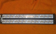 Hubbell HP648 Category 6 Cat6 48-Port Universal Patch Panel, Black picture