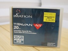 NOS Imation Travan 20GB Data Tape TR-5 Network Series New Sealed picture