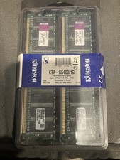 KTA-G5400/1G KINGSTON 2GB (2x1GB) PC3200 DDR-400MHz 184-Pin DIMM Memory Module. picture