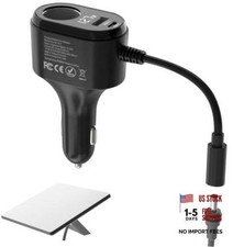 Starlink Mini Car Adapter - 12/24V-30V 2A, USB-C/A, 120W Socket, LED Display picture