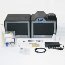 Fargo HDPii PLUS Duplex ID Card Printer / Encoder with Ribbon & Supplies Package picture