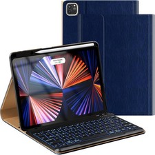 Case for iPad Air 5th/4th Gen 10.9 Inch & Pro 11 Inch, 7-Color Backlit Keyboard picture