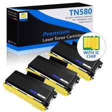3PK For Brother TN580 Toner Cartridge TN-580 DCP-8060 DCP-8065 DCP-8065DN picture