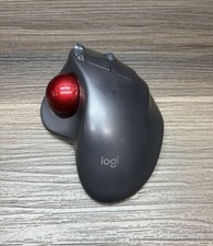 Logitech M570 Wireless Red Trackball Mouse w/ Receiver Dongle, Trackman Logi picture