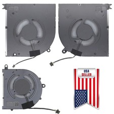 OEM CPU / GPU Cooling Fan Replacement For Dell Alienware M18 M18X R1 P51E Laptop picture