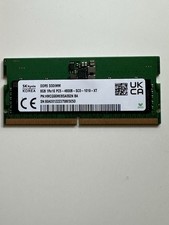 SK Hynix 8GB DDR5  Laptop SODIMM RAM4800MHz 1Rx16 PC5-4800B HMCG66MEBSA092N 095N picture